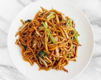 Shanghai Fried Noodles 上海粗炒麵